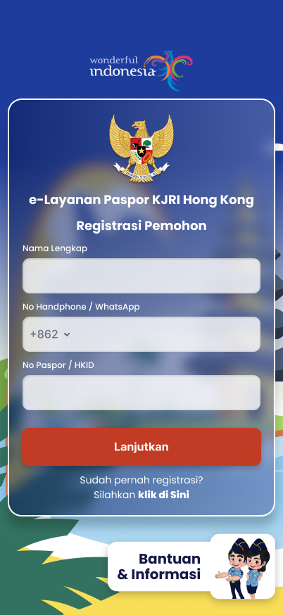 Login & Register Page